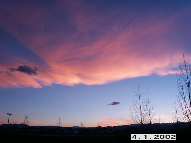 Moutain Sunset